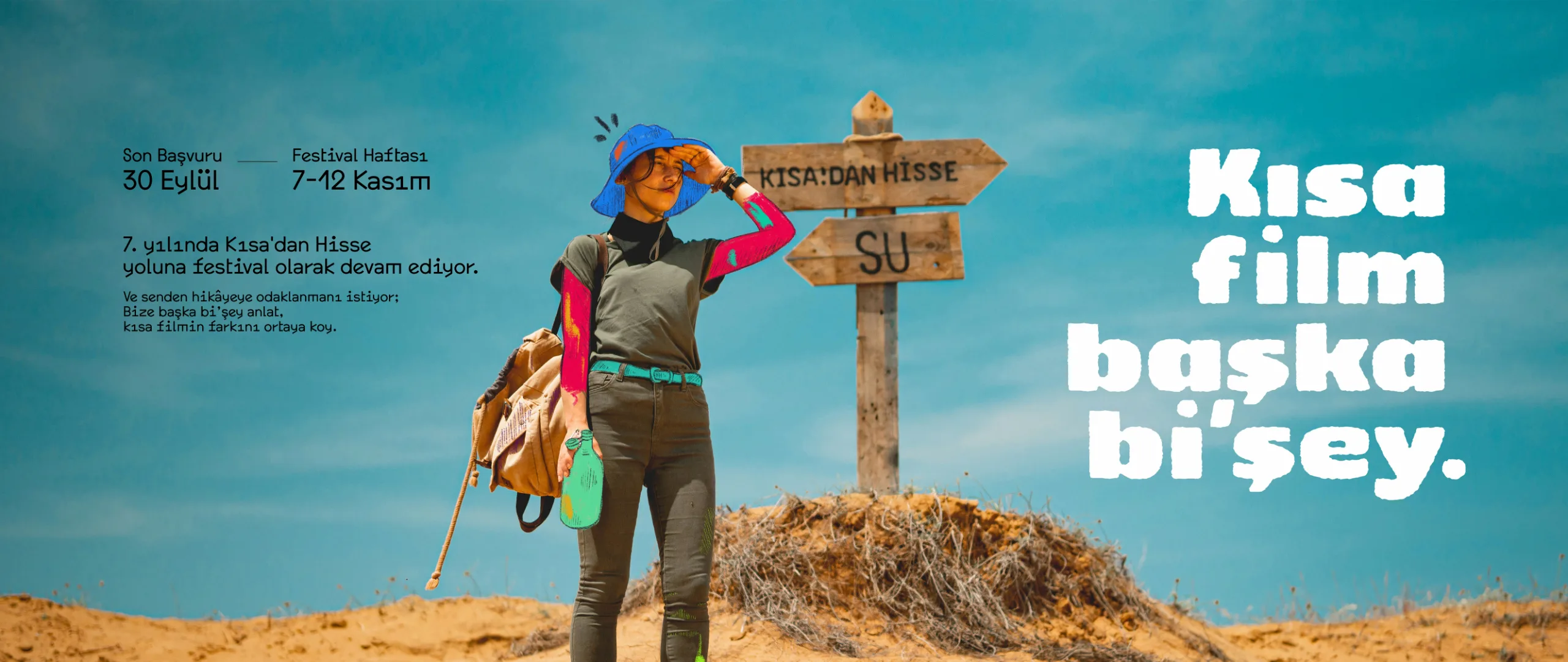 7. Kısa’dan Hisse Kısa Film Festivali kapak görseli