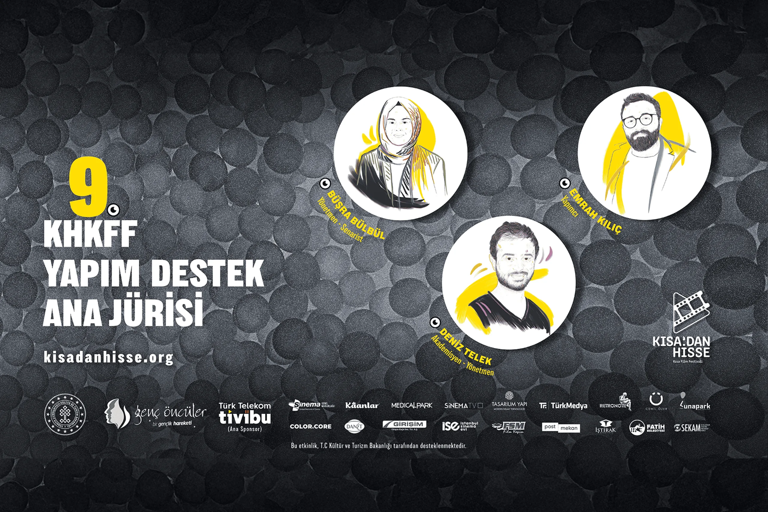 9.Kısa'dan Hisse Kısa Film Festivali Yapım Destek Ana Jüri haber görseli