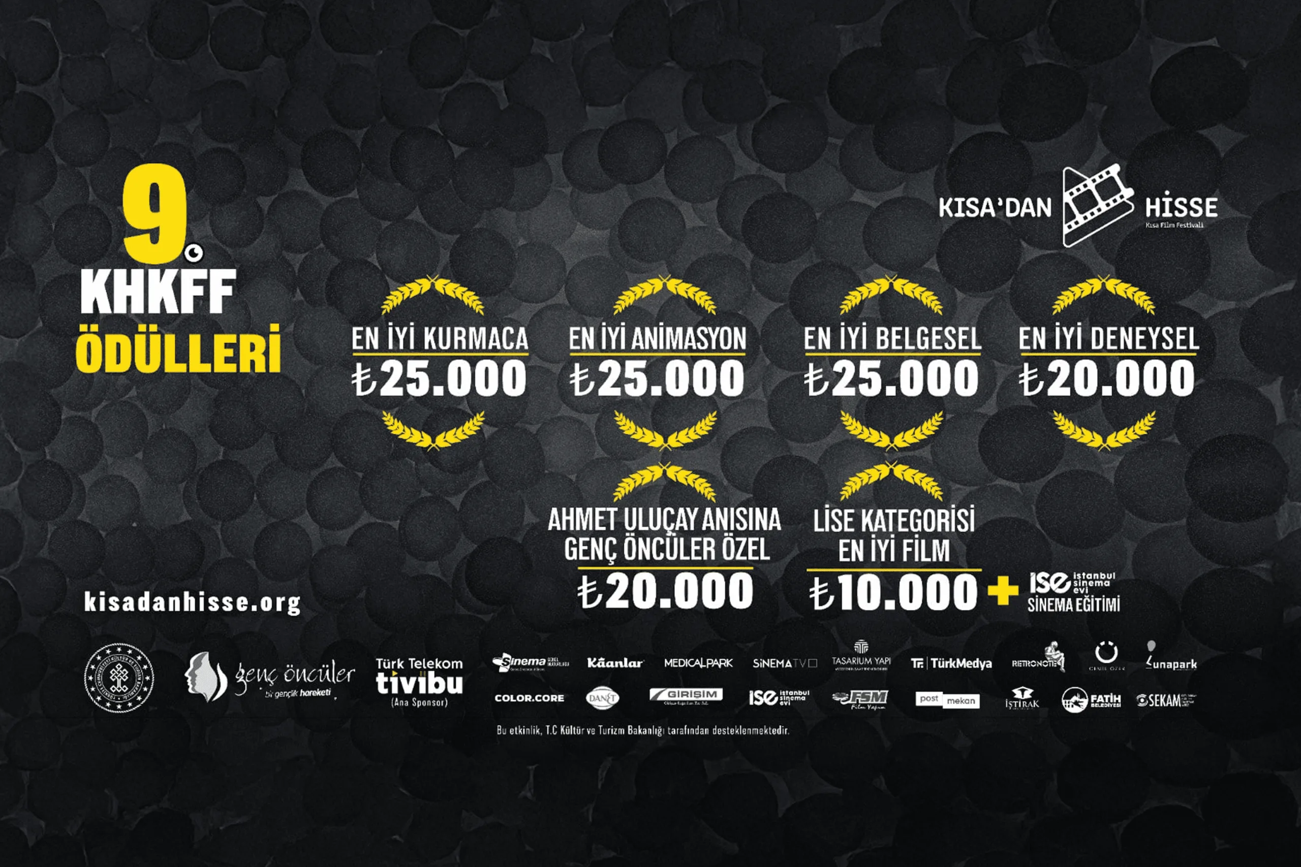 9. Kısa'dan Hisse Kısa Film Festivali Kısa Film Ödülleri haber görseli