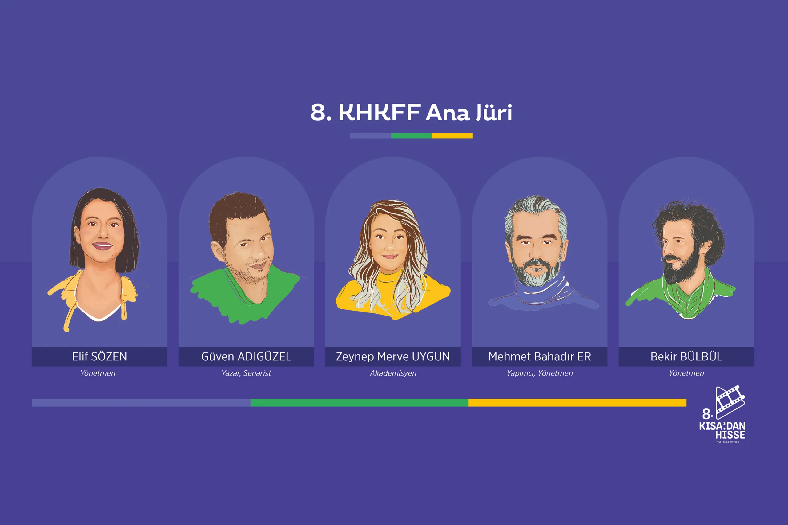 8.Kısa'dan Hisse Kısa Film Festivali Ana Jüri haber görseli
