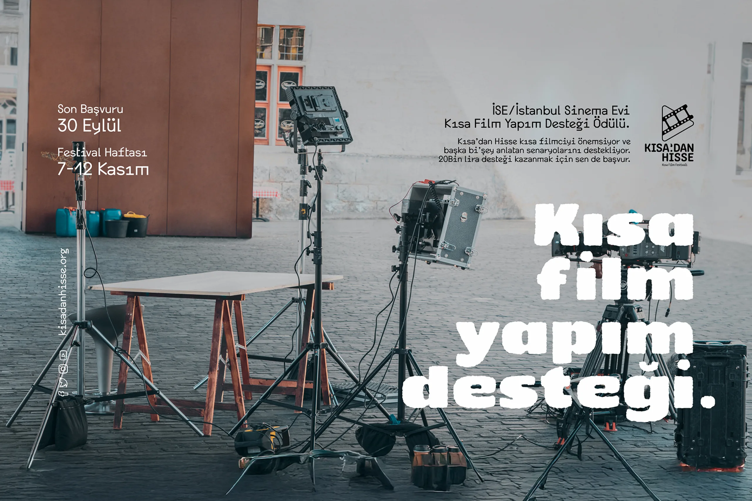 İSE/İstanbul Sinema Evi Kısa Film Yapım Desteği Ödülü haber görseli