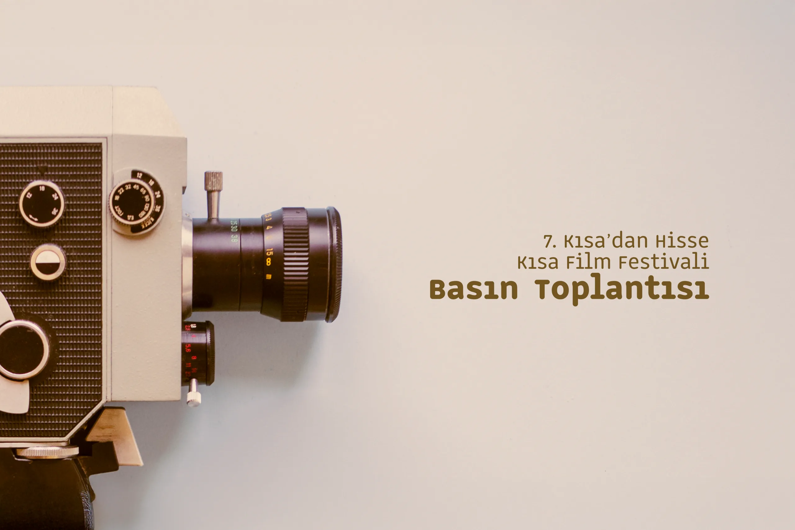 7. Kısa'dan Hisse Kısa Film Festivali Basın Toplantısı haber görseli